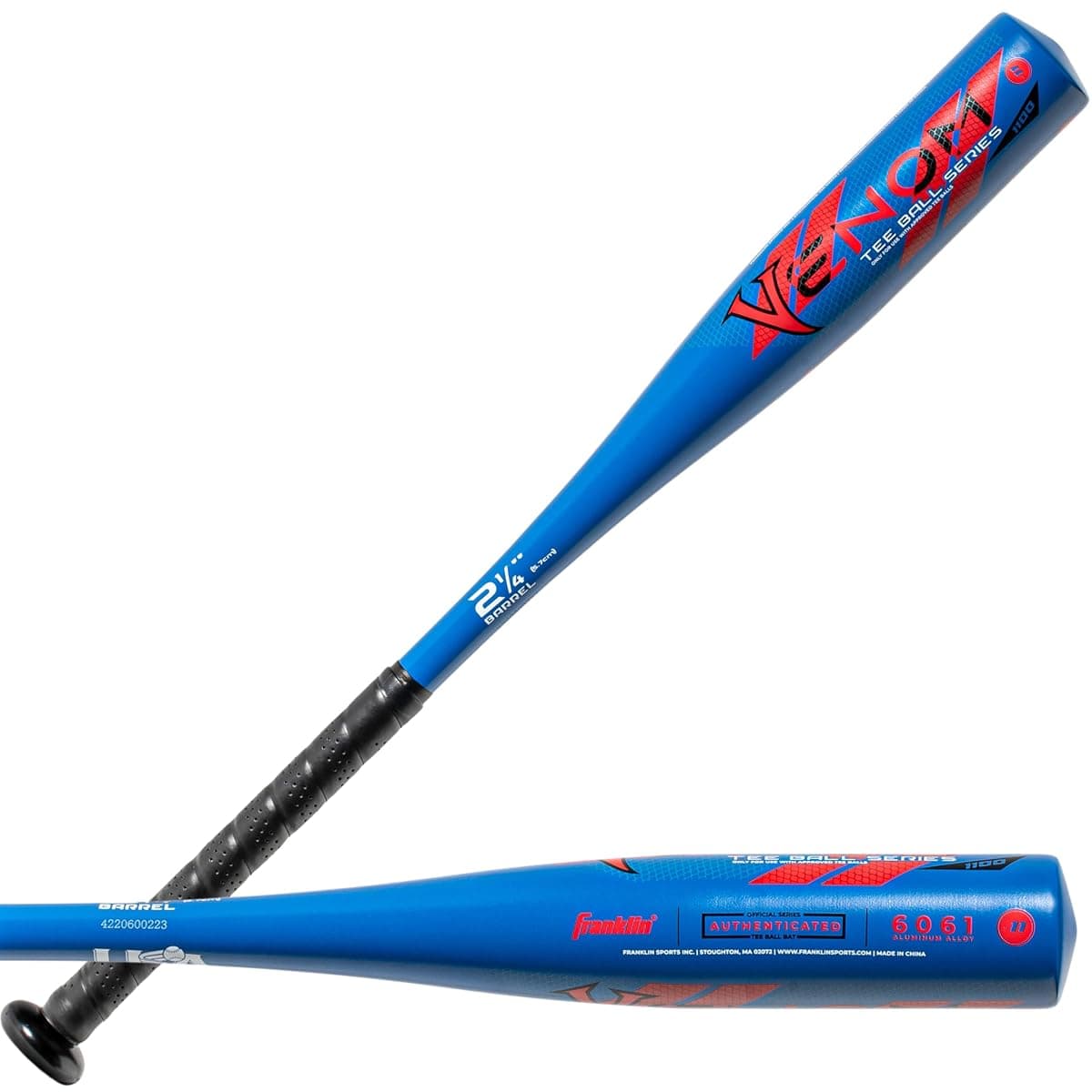 Franklin Venom 1100 Teeball Bat, 24 in, -11