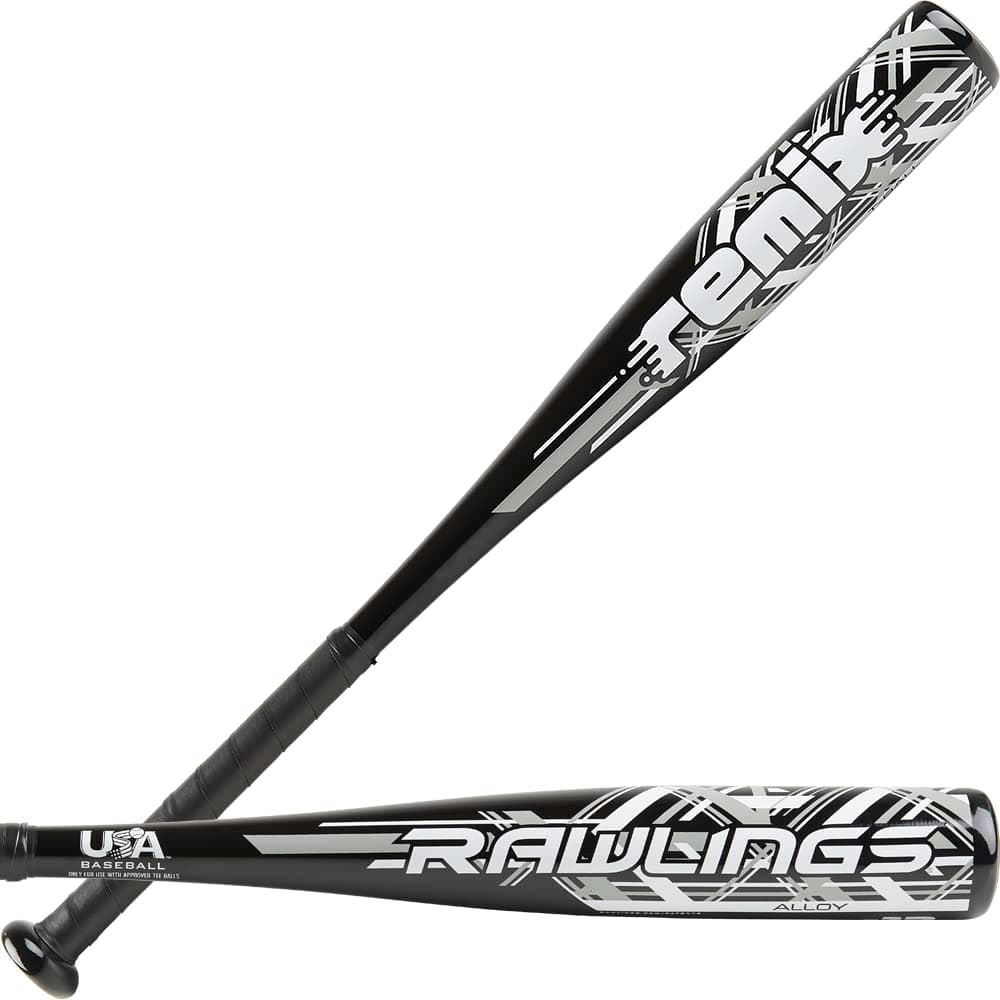 Rawlings Remix T-Ball Bat, 25 in, -12, Black