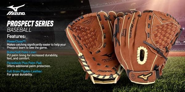 Mizuno Prospect PowerClose Glove, 11", Left Hand — view 2 of 4