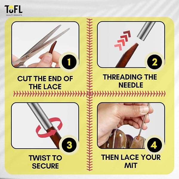 TOFL Glove Lace Repair Kit, Two 72-Inch Laces — view 3 of 4