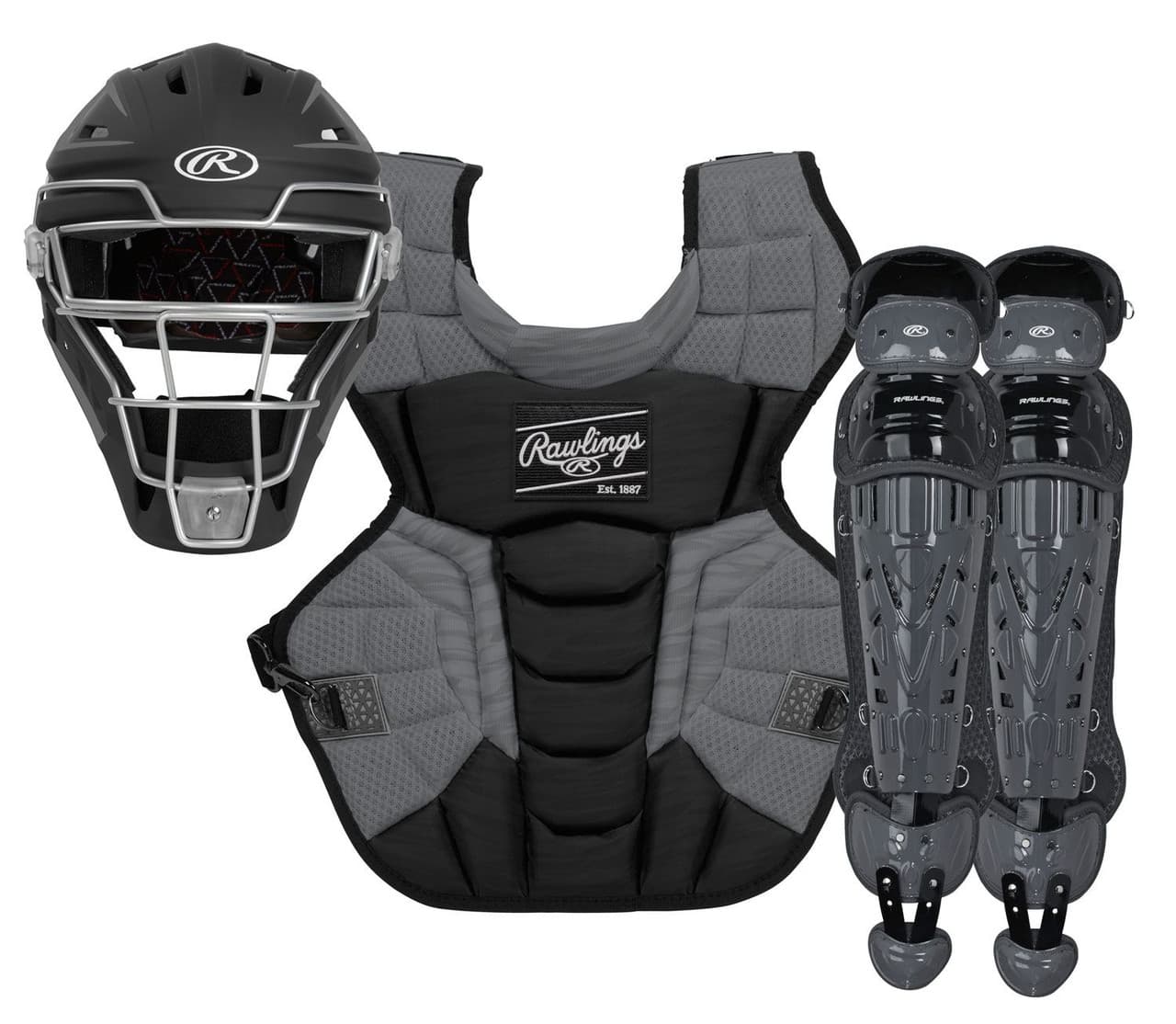 Rawlings Velo 2.0 Youth Baseball Catcher's Set - Ages under 12