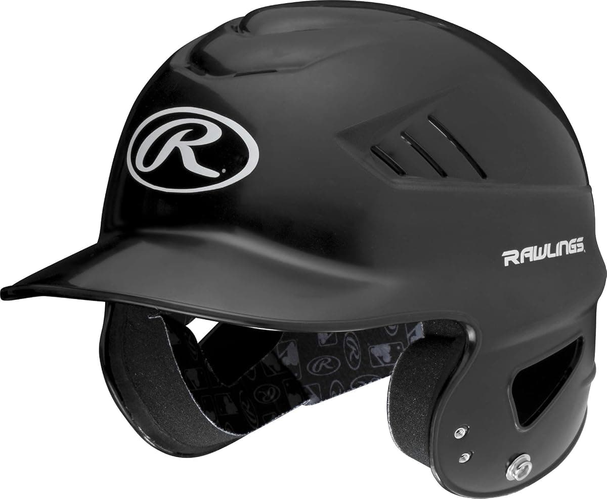 Rawlings Coolflo Batting Helmet, One Size, Black