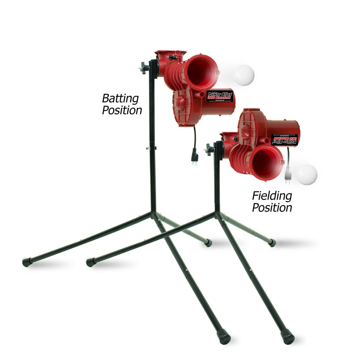Heater Sports Power Alley 360 Lite Baseball Pitching Machine