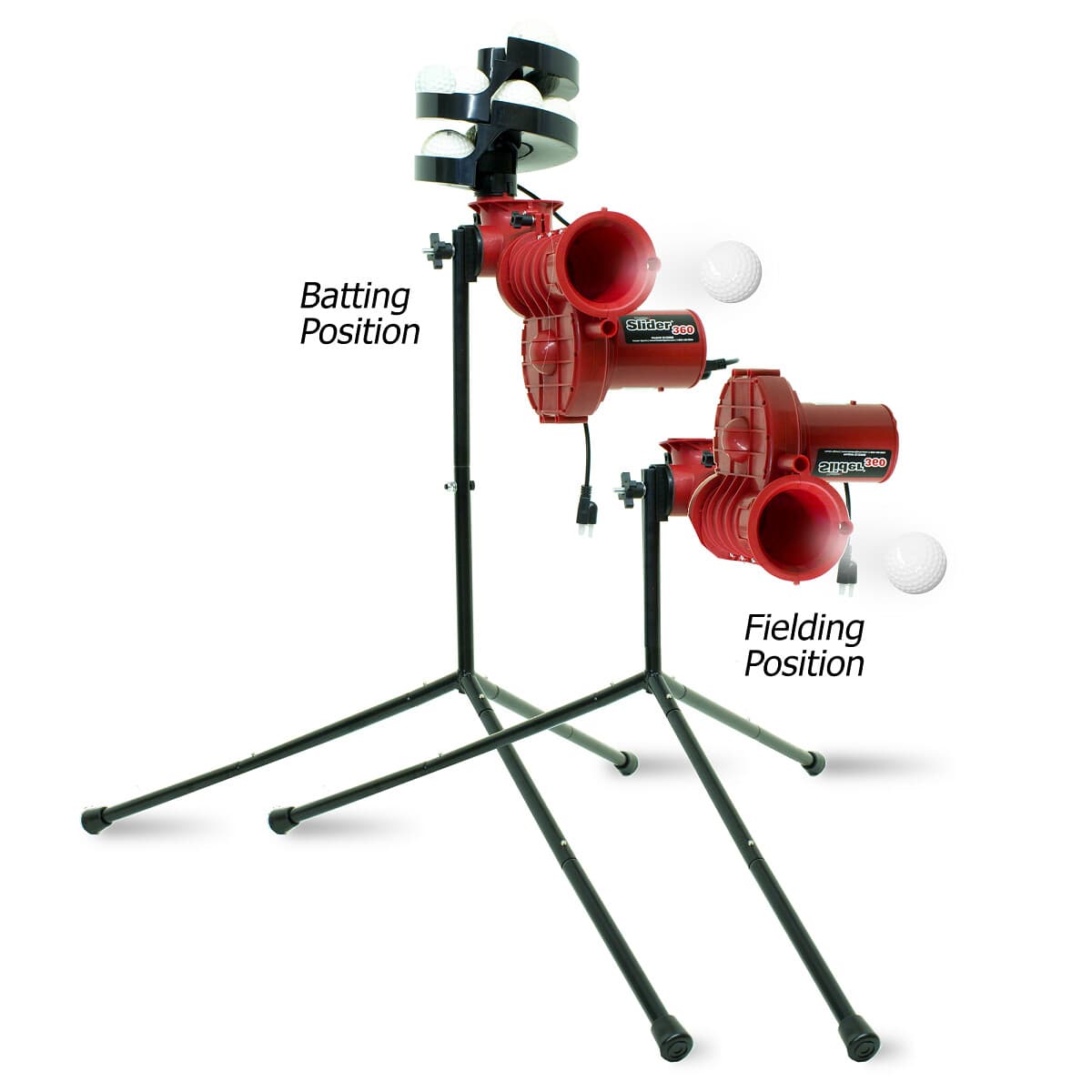 Heater Sports Slider 360 Lite Baseball Pitching & Fielding Machine