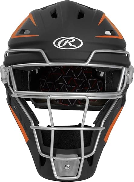 Rawlings Velo 2.0 Catcher's Helmet, Senior — view 2 of 4