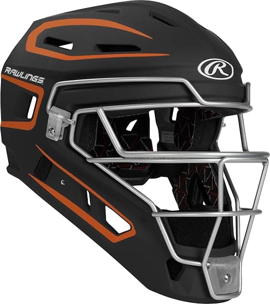 Rawlings Velo 2.0 Catcher's Helmet, Senior — view 3 of 4