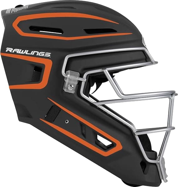 Rawlings Velo 2.0 Catcher's Helmet, Senior — view 4 of 4