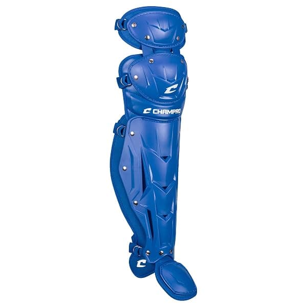 Champro Optimus MVP Leg Guards, 12 in, Royal — view 2 of 4