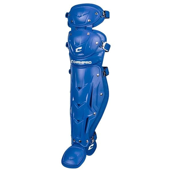 Champro Optimus MVP Leg Guards, 12 in, Royal — view 3 of 4