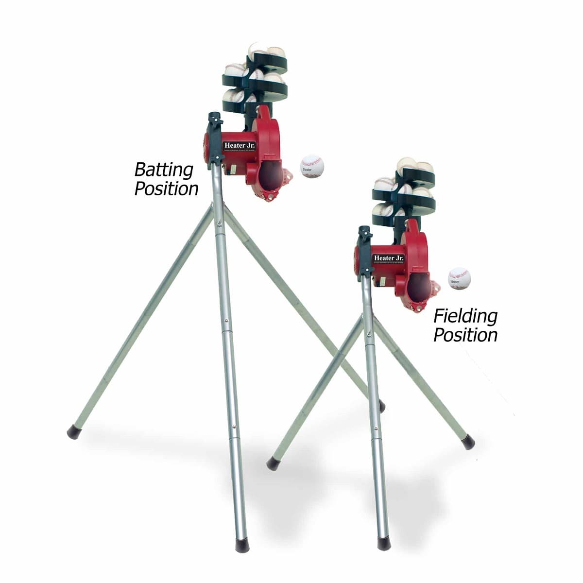 Heater Sports Heater Jr. Real Baseball Pitching Machine