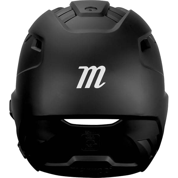 Marucci DuraVent Batting Helmet, Senior, Black — view 3 of 4
