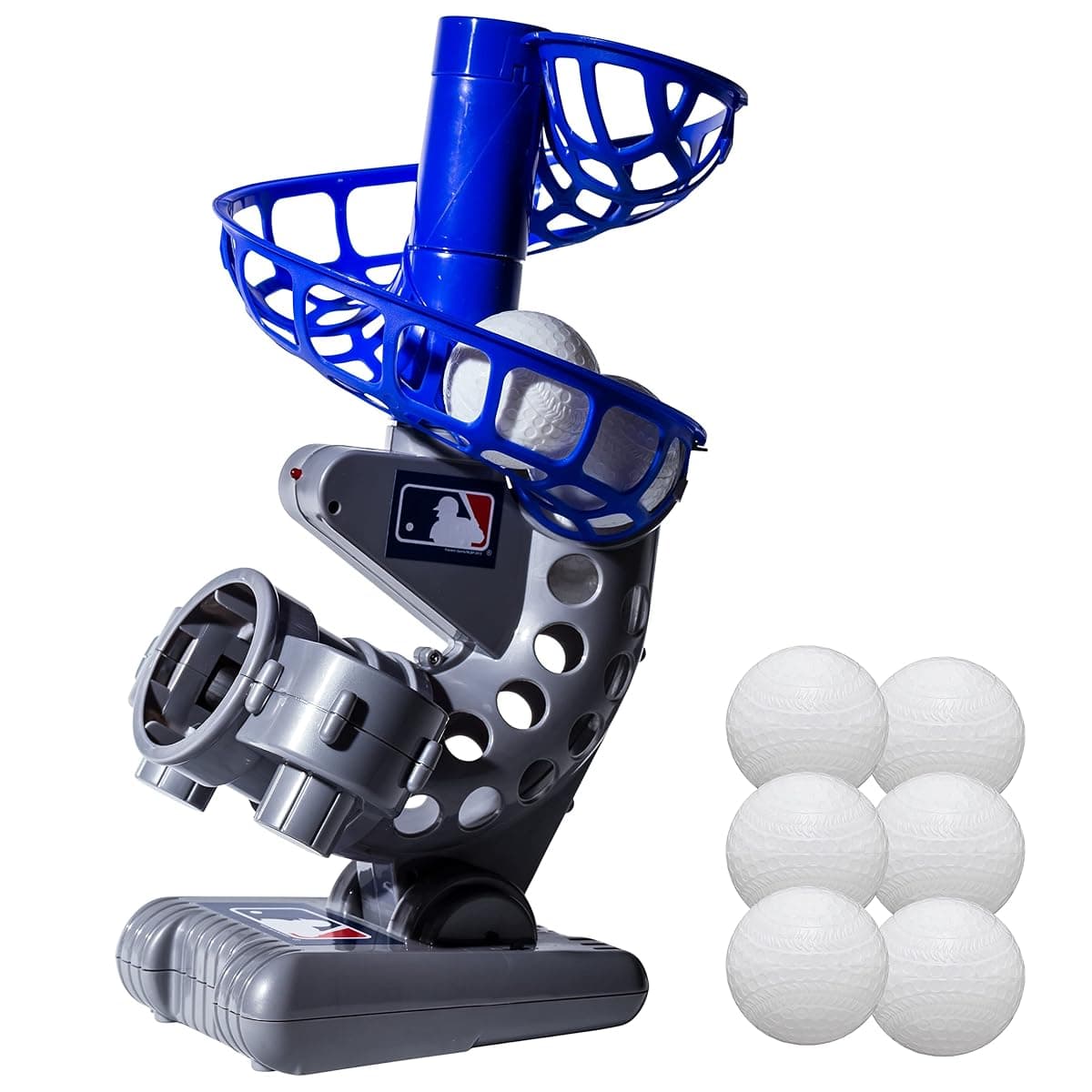 Franklin Sports MLB Pitching Machine, 6 Balls