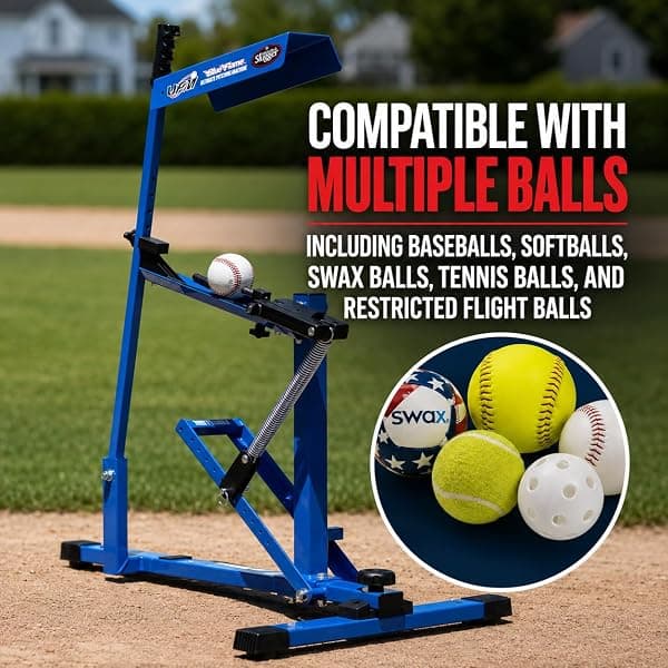Louisville Slugger Blue Flame Machine, 18-45 mph — view 2 of 4