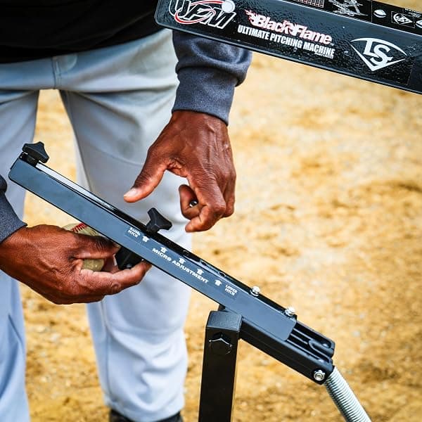 Louisville Slugger Black Flame Manual Machine — view 2 of 4