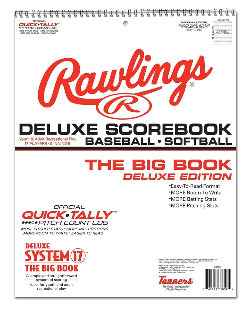 Rawlings System-17 Deluxe Scorebook, 24 Games