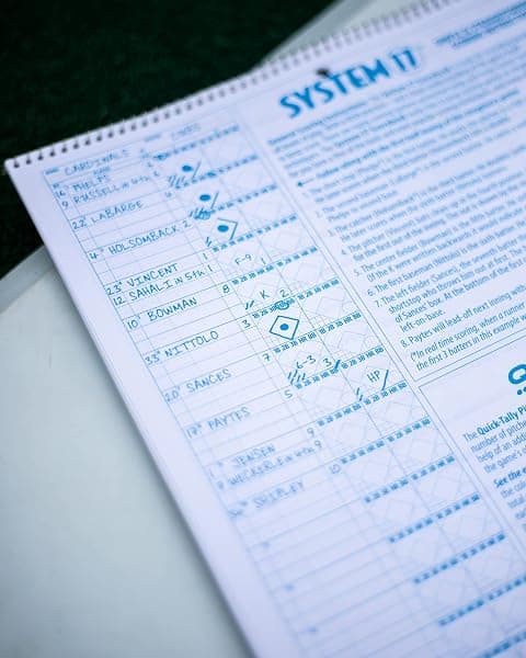 Rawlings System-17 Deluxe Scorebook, 24 Games — view 4 of 4