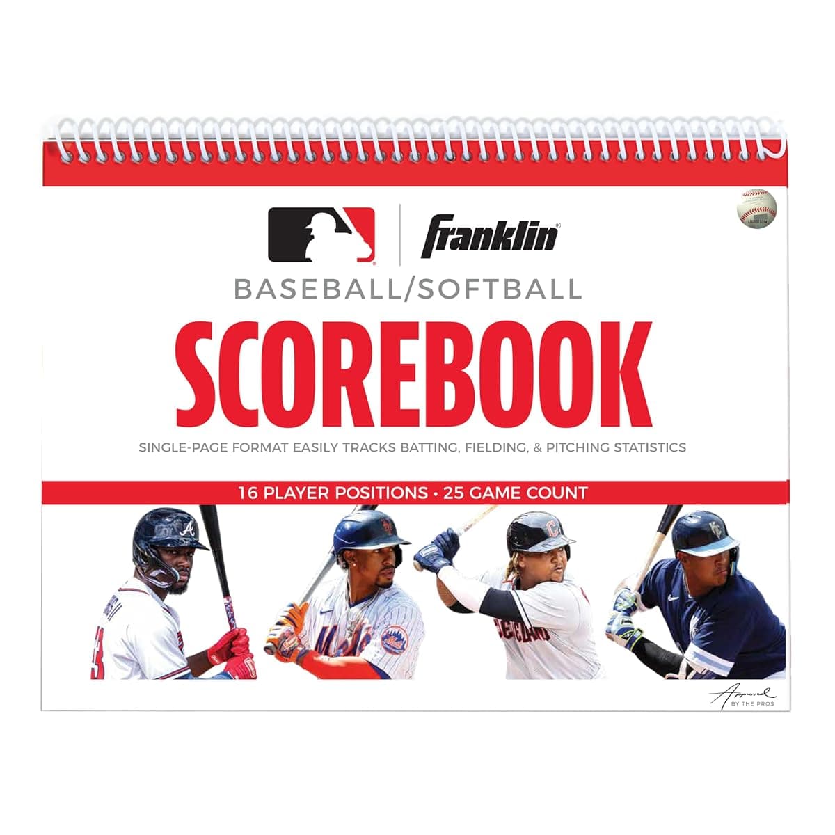 Franklin Sports Baseball and Softball Scorebook