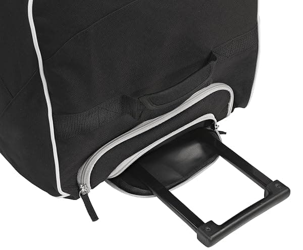 Rawlings YADI Wheeled Catcher's Bag, Black — view 2 of 4