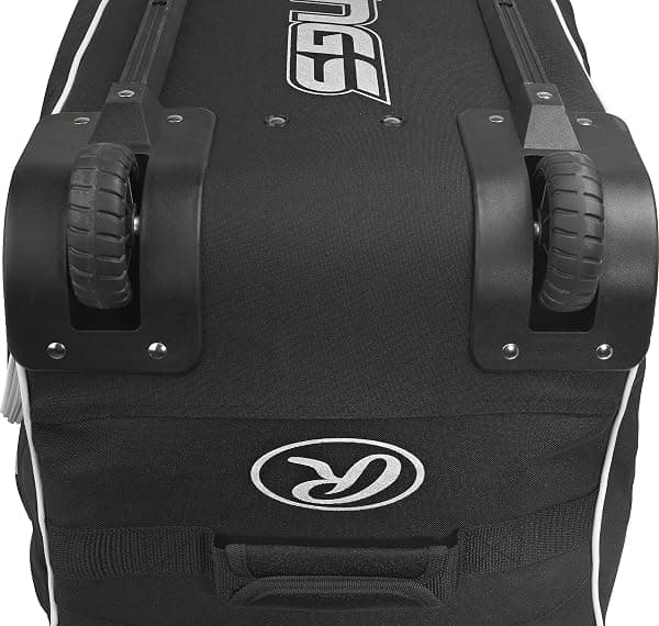 Rawlings YADI Wheeled Catcher's Bag, Black — view 3 of 4