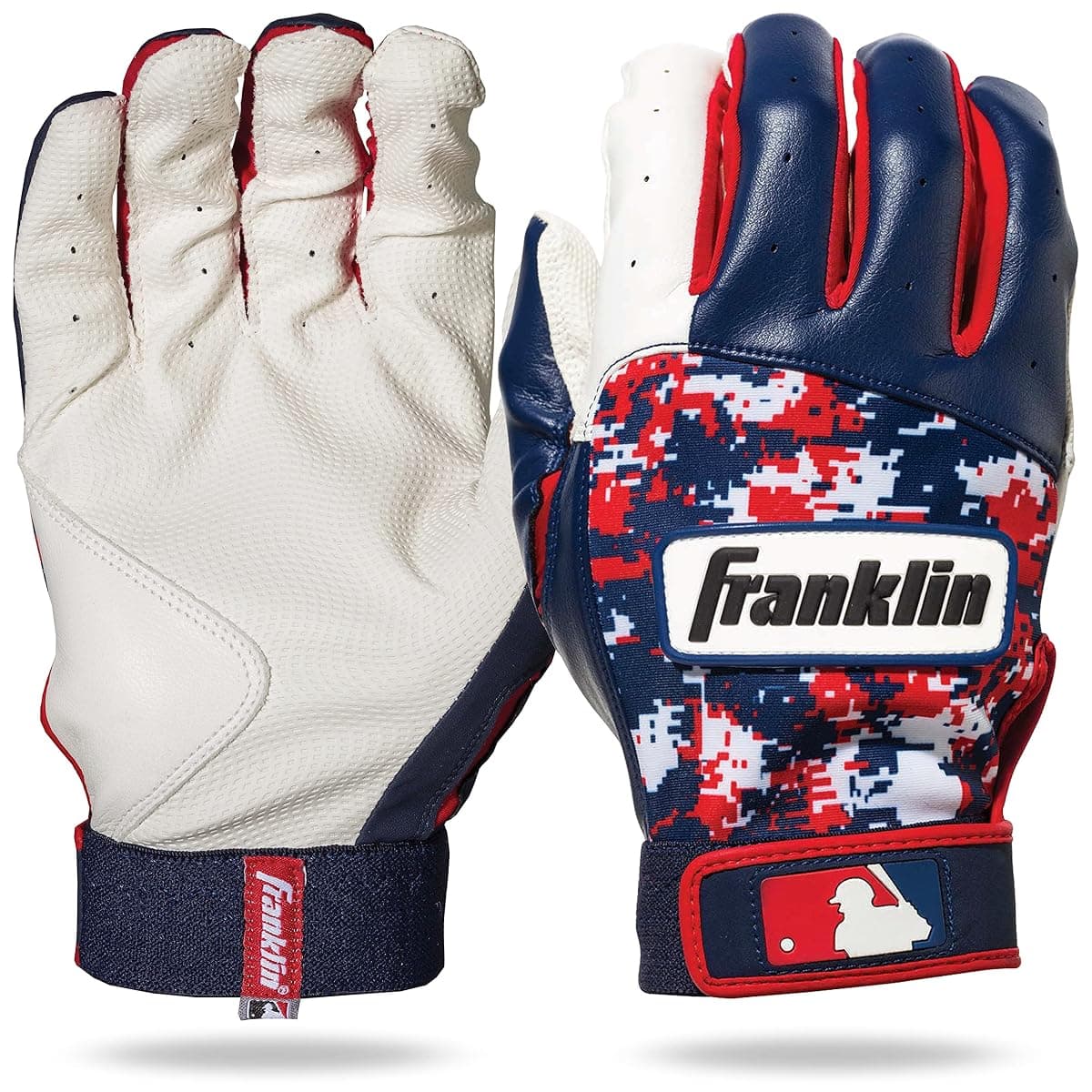 Franklin Sports Digi Camo Batting Gloves, Youth M