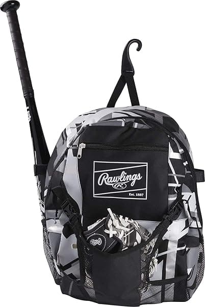 Rawlings Remix Youth Equipment Backpack, Black — view 2 of 4