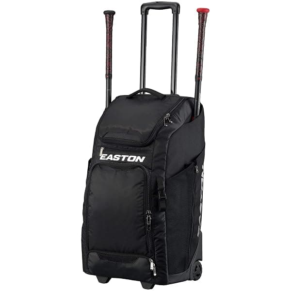 Easton Catcher's Wheeled Bag, Black — view 2 of 4