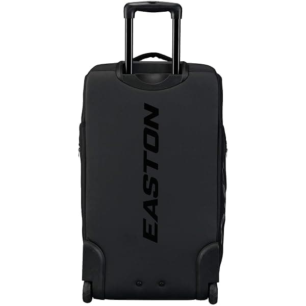 Easton Catcher's Wheeled Bag, Black — view 3 of 4