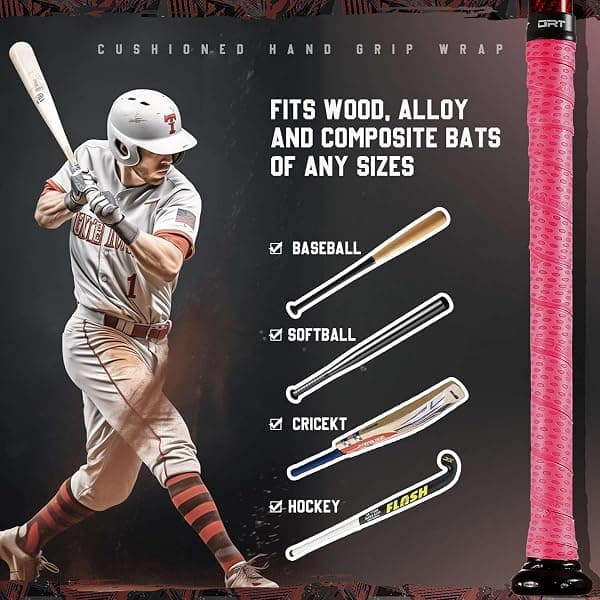 Insum Bat Grip Tape, 1.1 mm, Pink — view 4 of 4