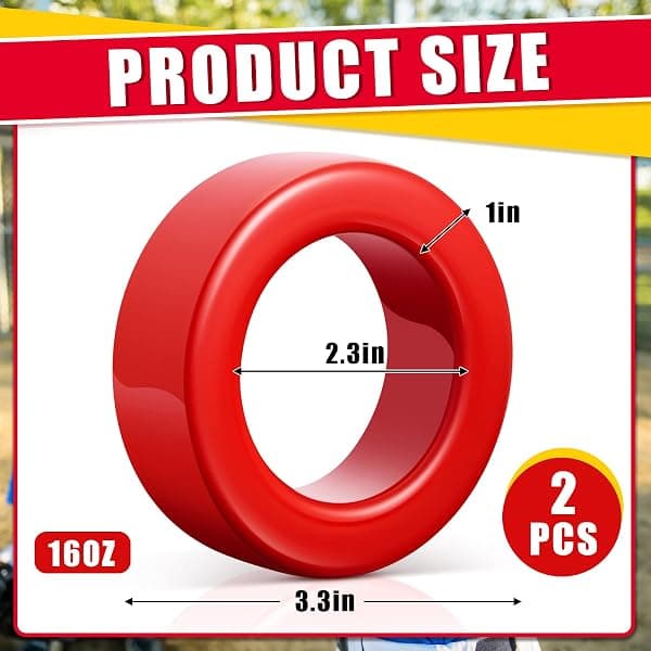 Deekin Bat Weight Donuts, 16 oz, 2-Pack — view 3 of 4