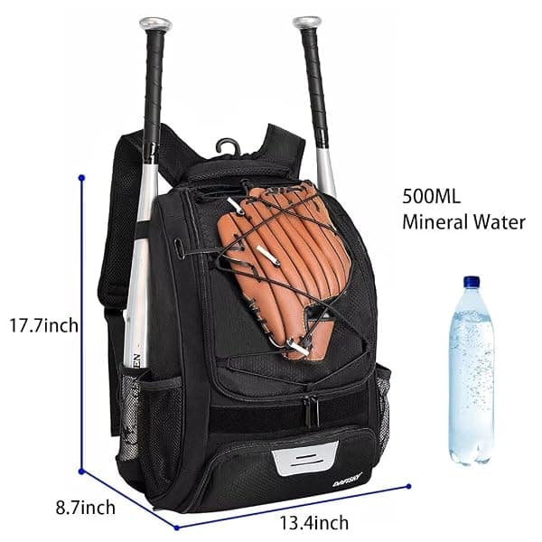 Dafisky Baseball Backpack, Shoe Compartment — view 2 of 4