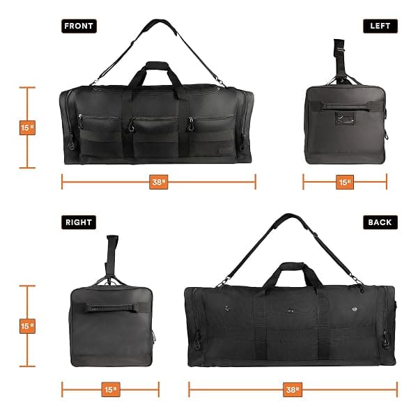 Fitdom Heavy-Duty Sports Duffle Bag, 140 L — view 2 of 4