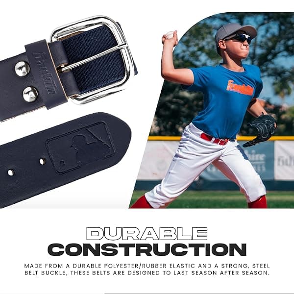 Franklin Sports Elastic Baseball Belt, 22-42 in — view 2 of 4