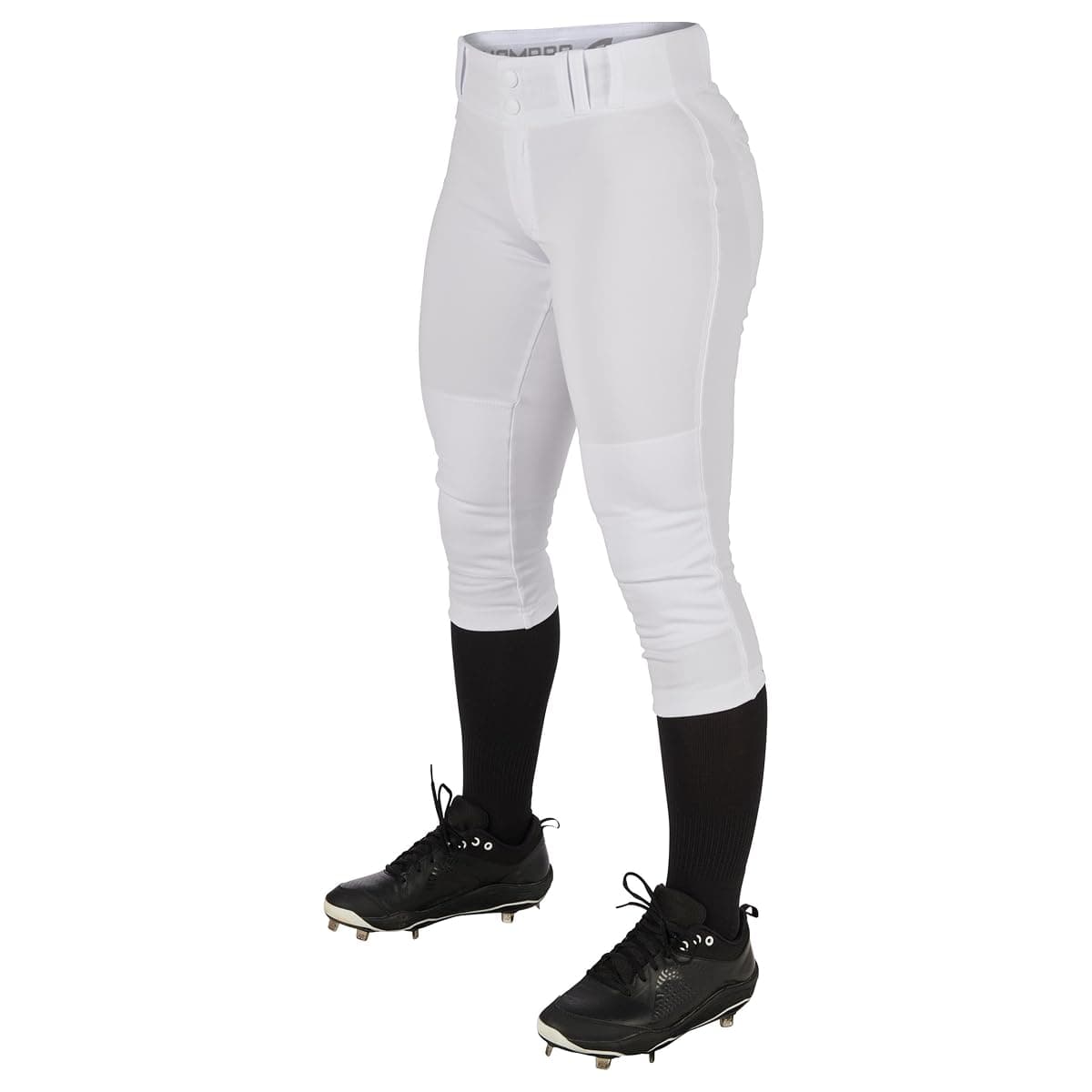 Champro Women's Low-Rise Softball Pant, Medium White