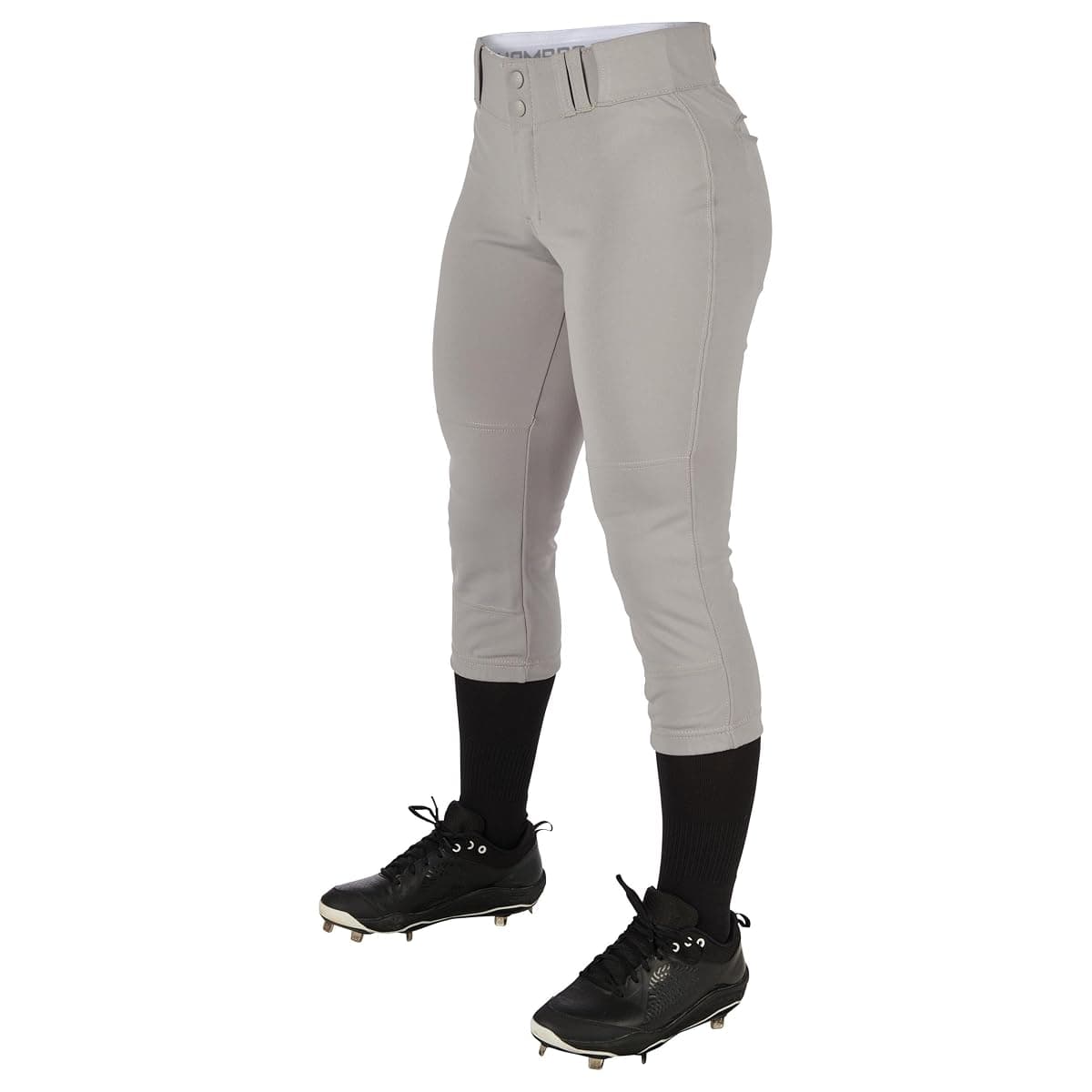 Champro Women's Low-Rise Softball Pant, Small Grey