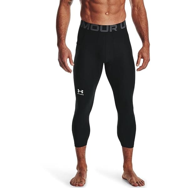 Under Armour HeatGear 3/4 Leggings, Men's Large — view 2 of 4