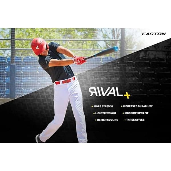 Easton Rival+ Knicker Piped Pant, Youth Medium — view 3 of 4