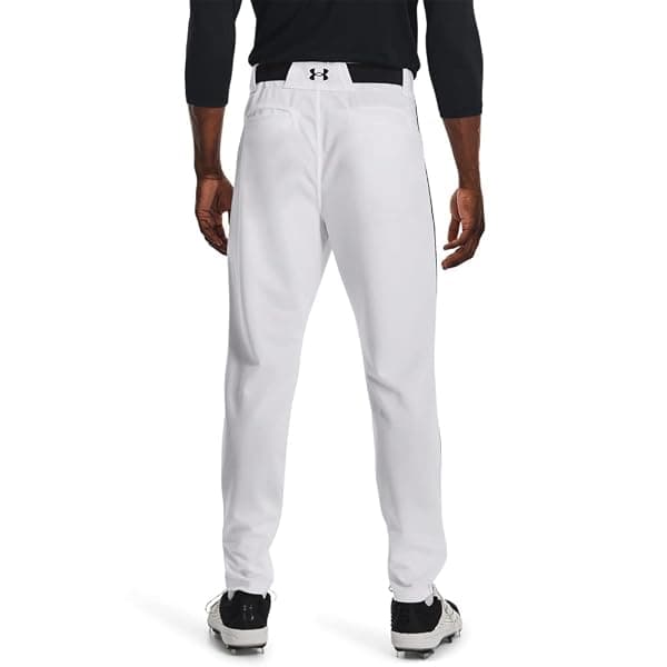 Under Armour Utility Piped Baseball Pant, White M — view 2 of 4