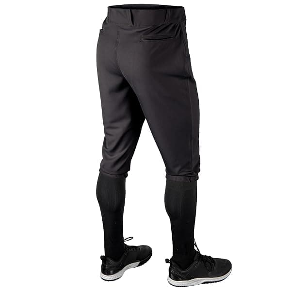 Champro MVP Youth Baseball Knickers, Medium Black — view 2 of 4