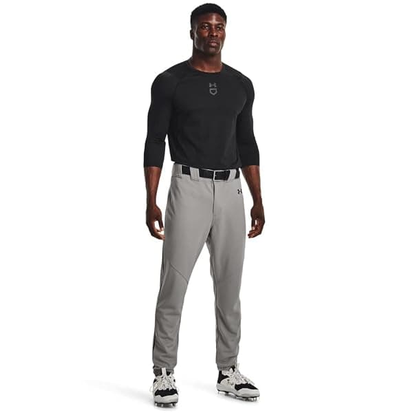Under Armour Utility Piped Baseball Pant, Gray M — view 3 of 4