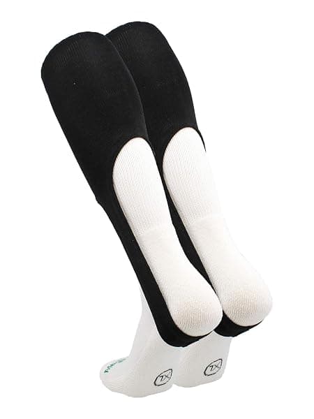 TCK Solid 9-Inch Baseball Stirrups, Large Black — view 2 of 4