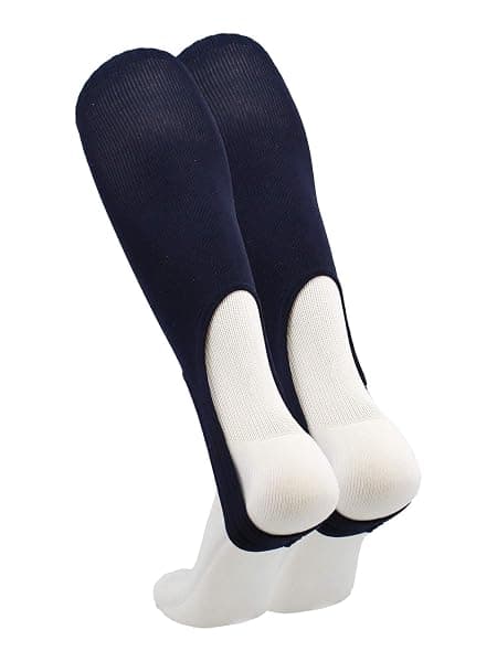TCK Solid 9-Inch Baseball Stirrups, Large Navy — view 2 of 4