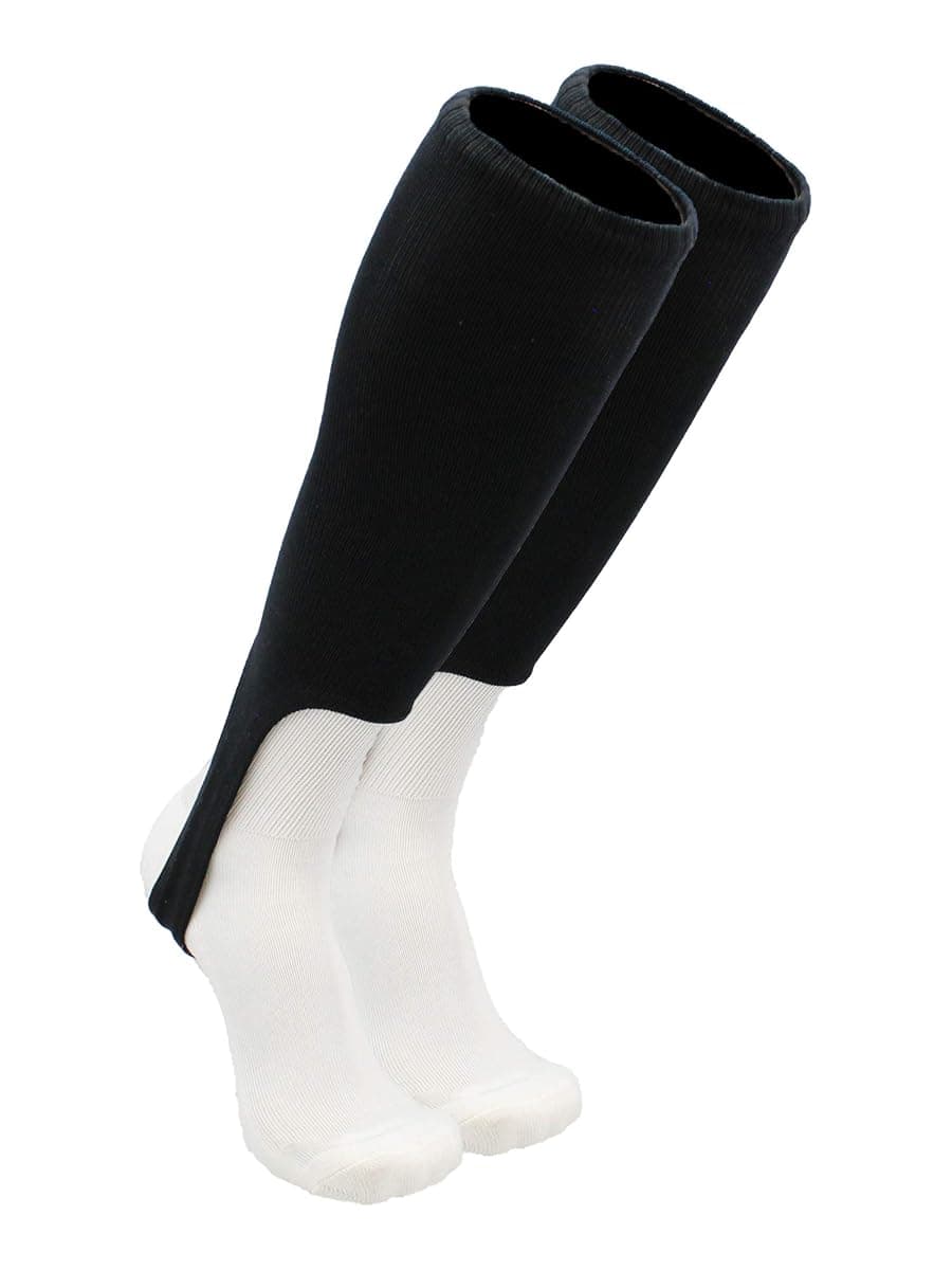 TCK Solid 7-Inch Baseball Stirrups, Small Black