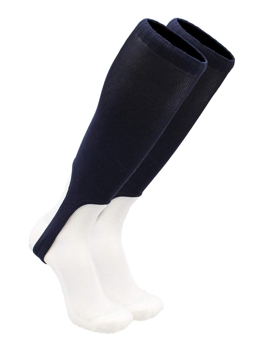 TCK Solid 7-Inch Baseball Stirrups, Large Navy