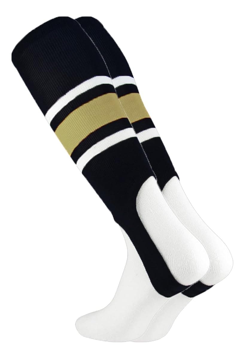 MadSportsStuff Striped Baseball Stirrups, Medium