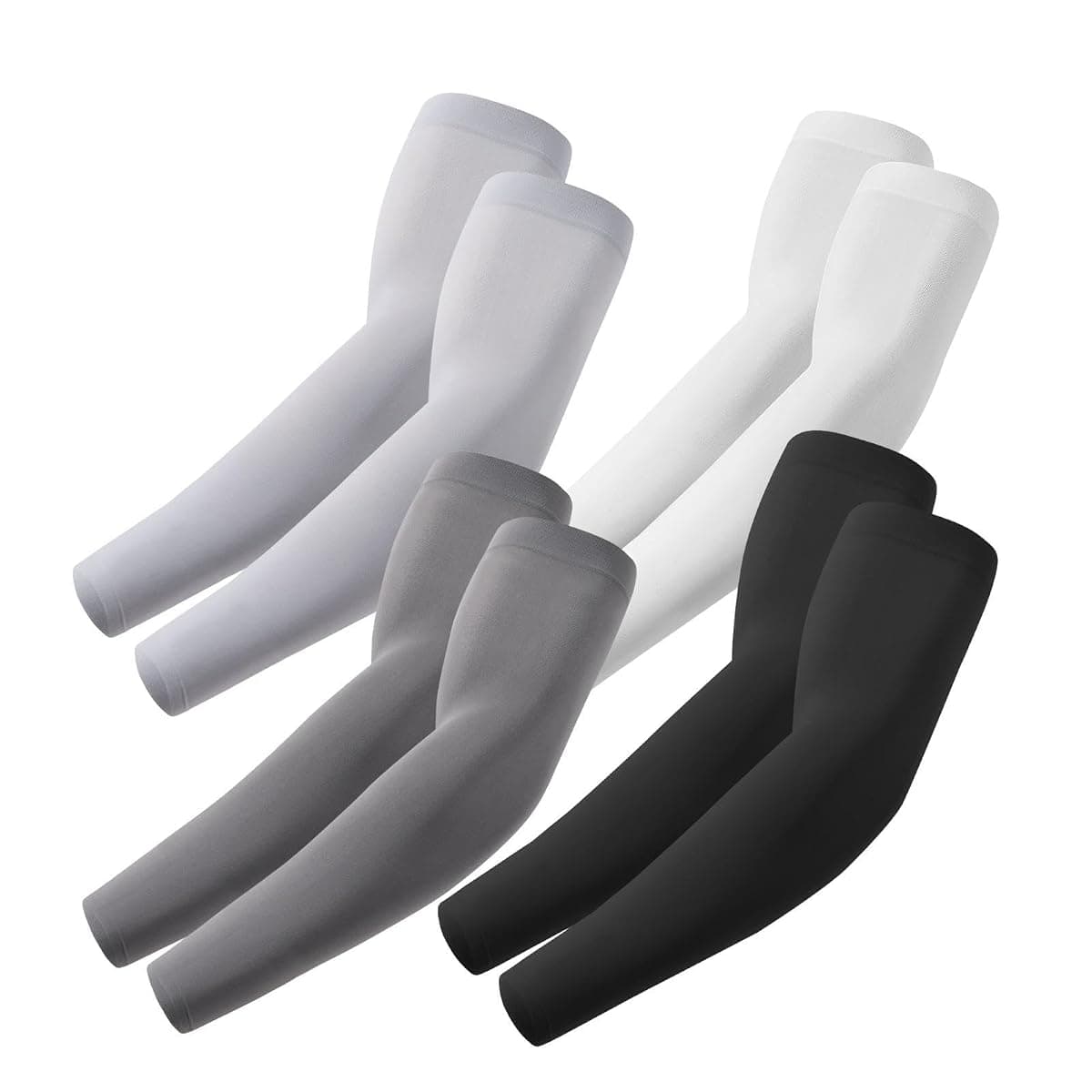 Roxun Cooling Arm Sleeves, Assorted 4-Pack