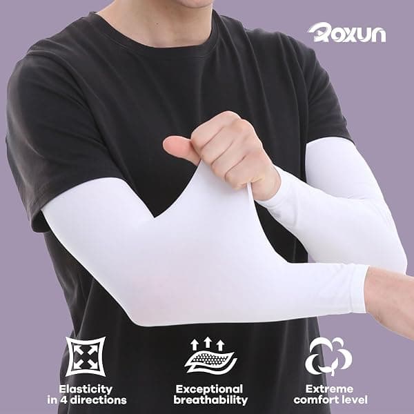 Roxun Cooling Arm Sleeves, Assorted 4-Pack — view 2 of 4