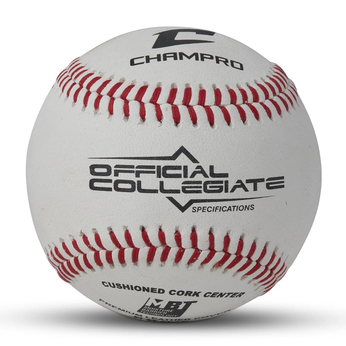 Champro Collegiate Flat Seam Baseballs, 12-Pack