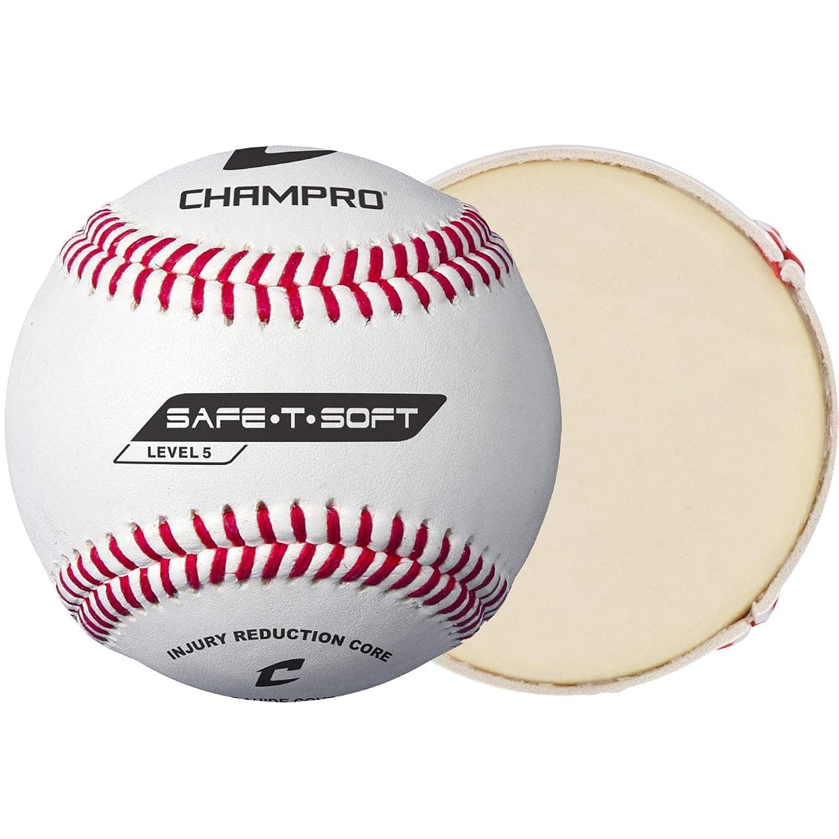 Champro Safe-T-Soft Level 5 Baseballs, 9-Inch, 12-Pack