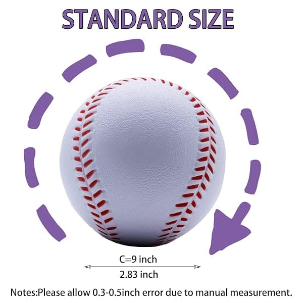Magicorange Foam Practice Baseballs, 12-Pack — view 2 of 4