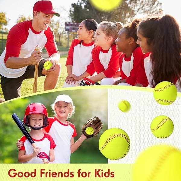 Sonwyoung 12-Inch Practice Softballs, 20-Pack — view 4 of 4